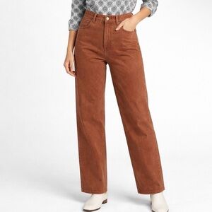 Everlane The Way High Jean Burnt Orange High Waist Women's Straight Leg Size 26T